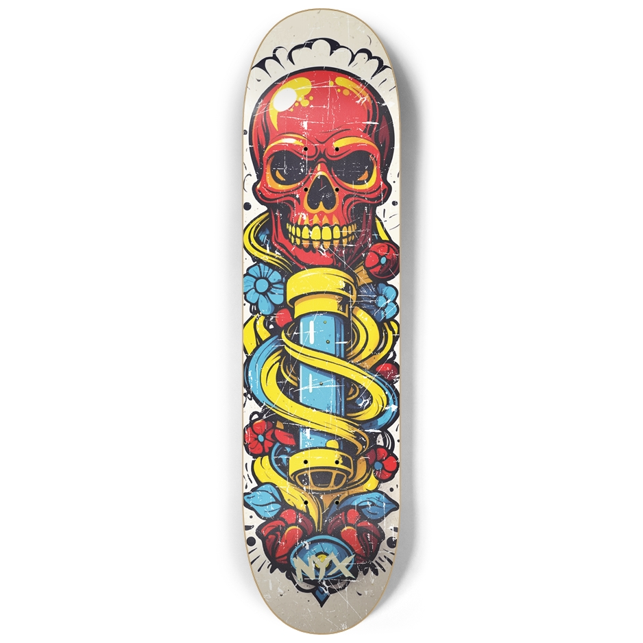 Spiral 8-1/4 Skateboard Deck