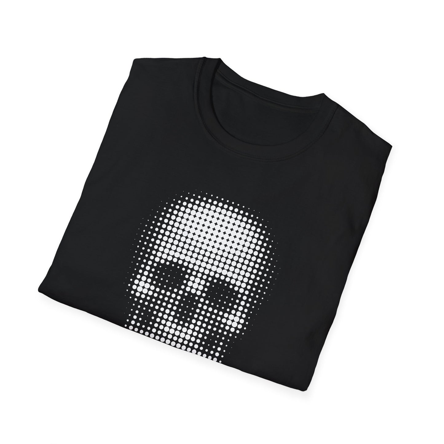 NYX Skull Graphic Unisex Softstyle T-Shirt - Edgy Style for Halloween & Everyday Wear