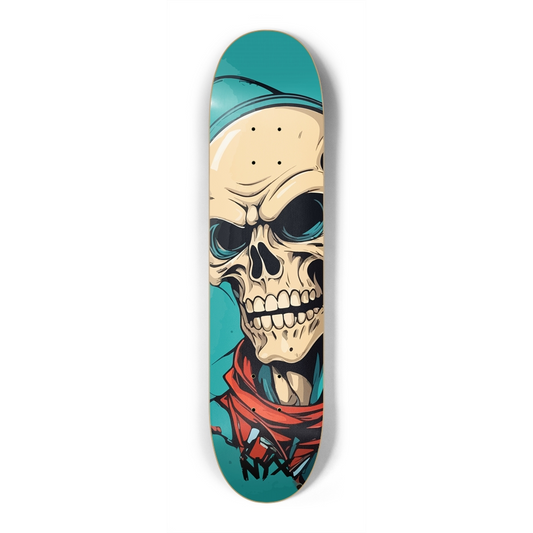 Skeleton 7-1/4 Mini/Kid Skateboard