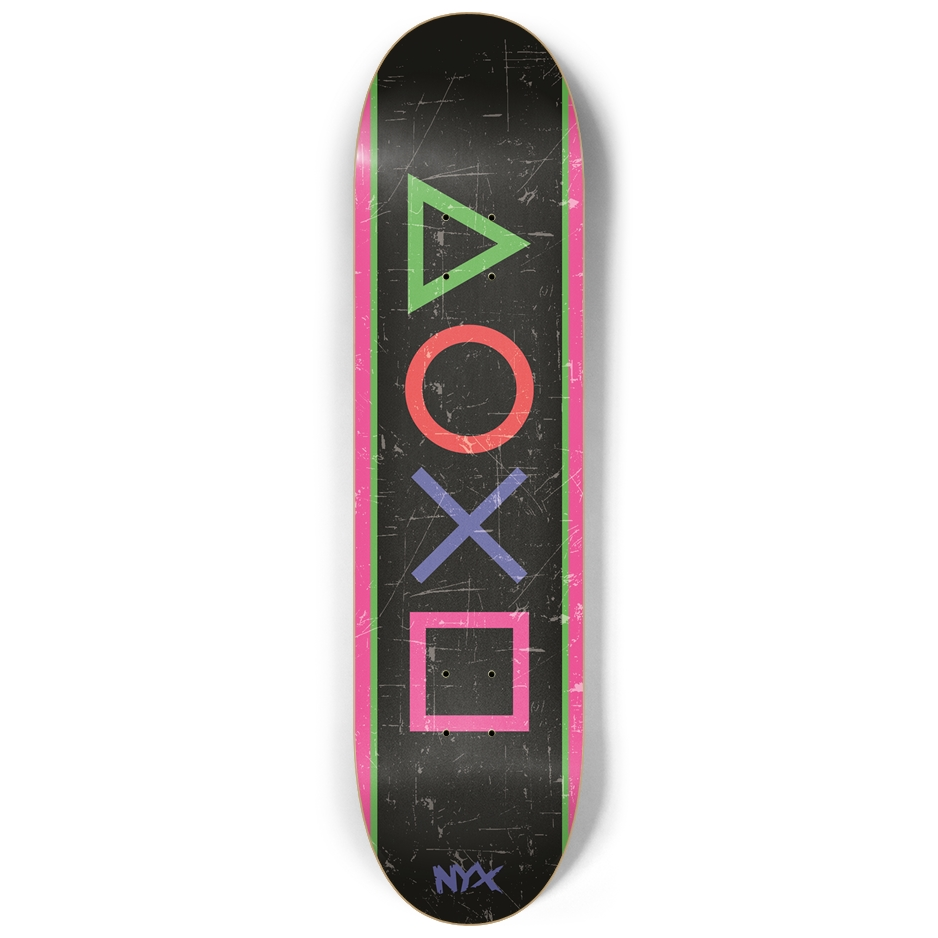 8-1/4 Skateboard Deck Play NYX