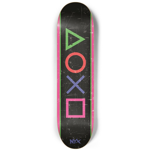 8-1/4 Skateboard Deck Play NYX