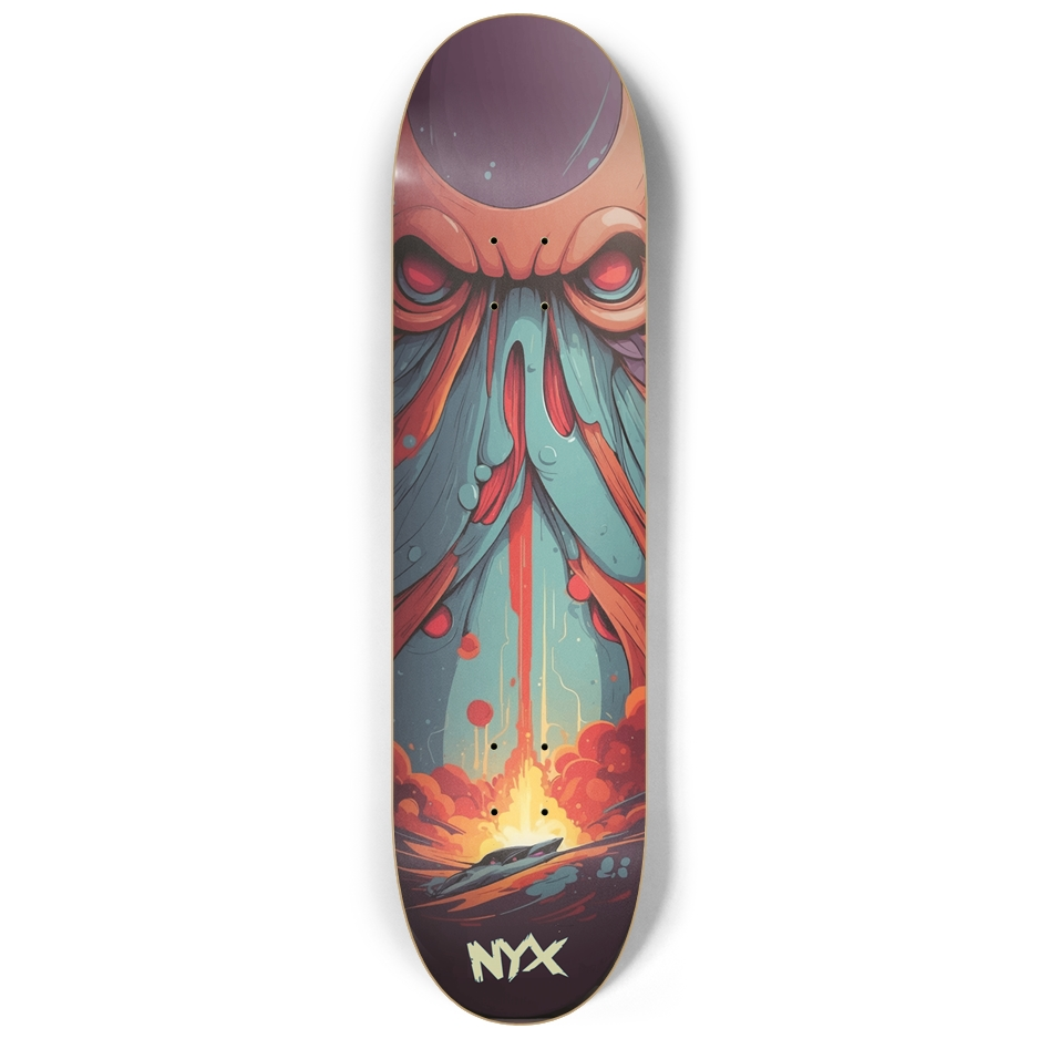 Doomsday octopus 8-1/4 Skateboard Deck