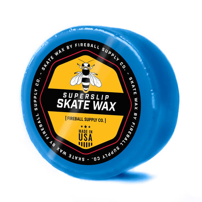 Fireball SuperSlip Pro Skateboard Wax for Rails - USA Made Skate Curb Wax for Scooters Aggressive Inline and Skateboards - Custom Formula Professional Skate Wax