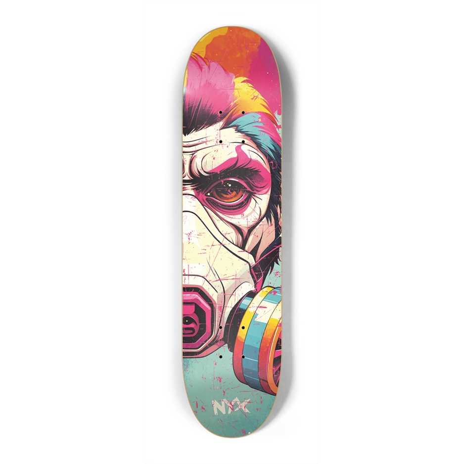 NYX Monkey 7-1/4 Mini/Kid Skateboard