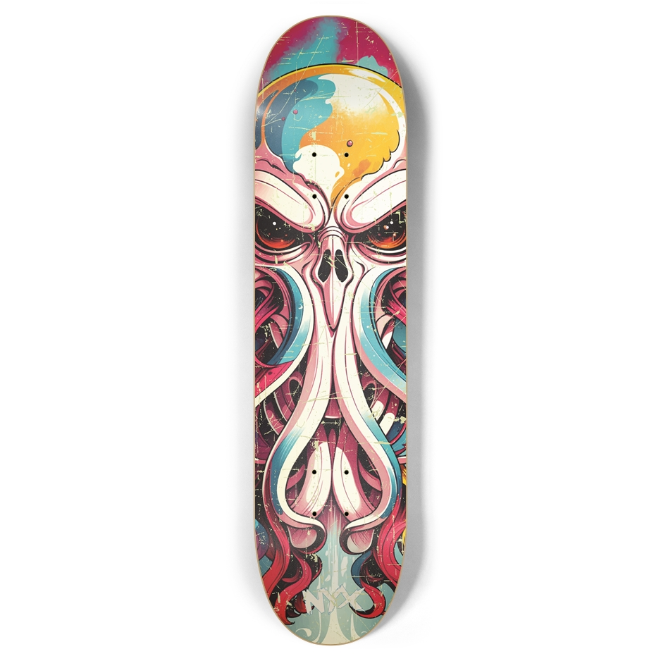 Octopus 7-7/8 Skateboard Deck