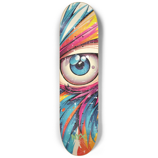 The eye 8-1/4 Skateboard Deck