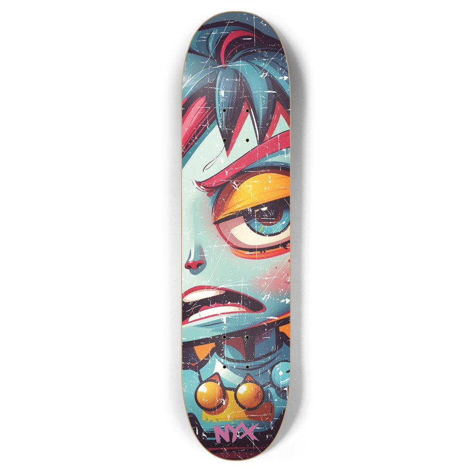 NYX Girl 7-7/8 Skateboard Deck