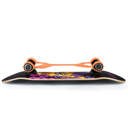 Skateboarding jumping bar beginners boys and girls professional board double warping Four Wheel skateboard springboard assistant