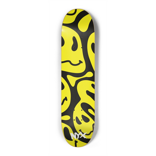 Curved smile 7-1/4 Mini/Kid Skateboard