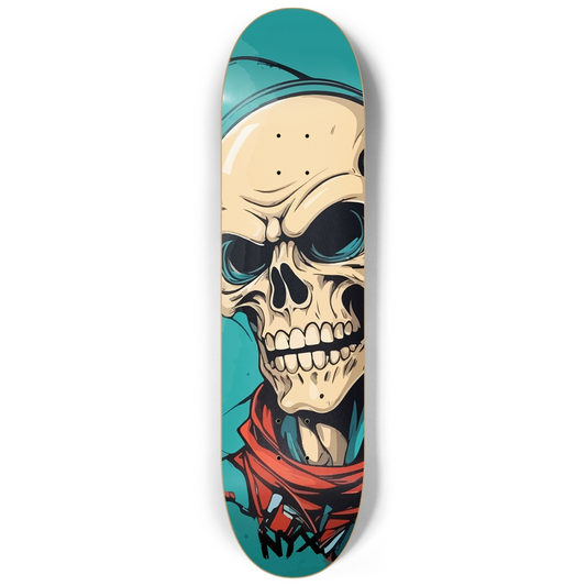 On the Nyx 8-1/4 Skateboard Deck