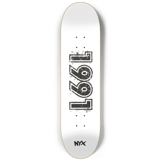 1991 8-1/4 Skateboard Deck