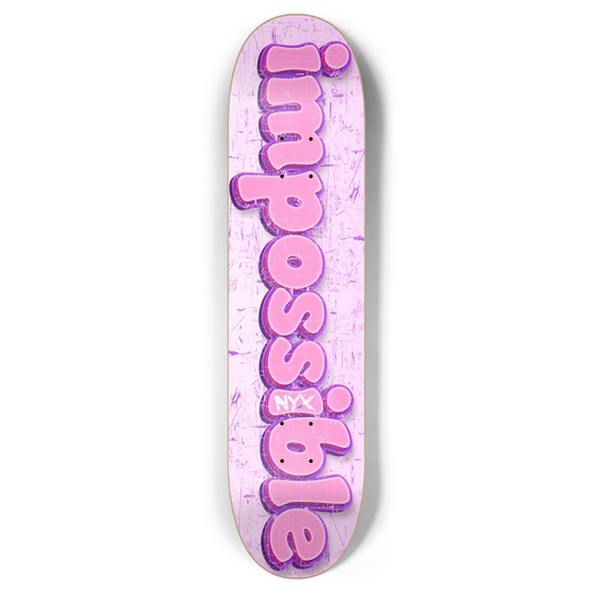 impossible 7-7/8 Skateboard Deck