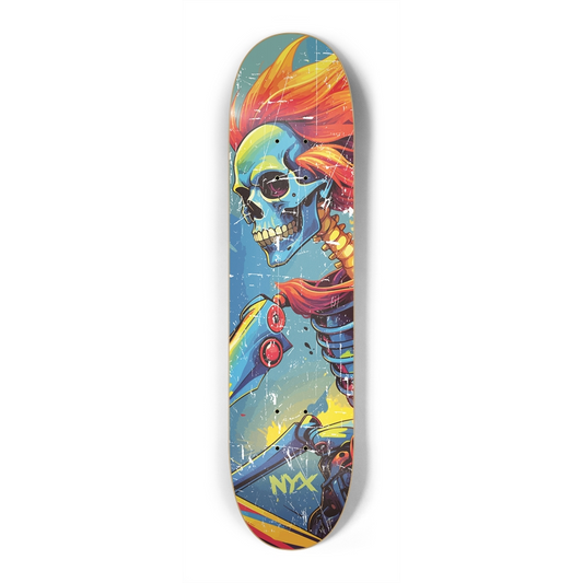 Skeleton 7-1/4 Mini/Kid Skateboard